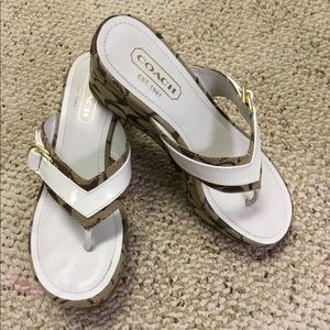 Coach sandals